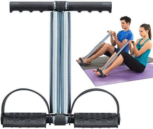Tummy Trimmer Single Spring – Black omnimart